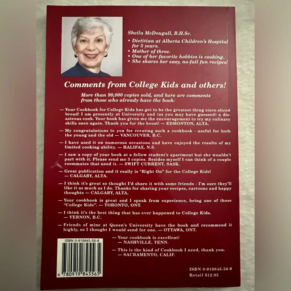 College Kids Cookbook for Graduation Guaranteed